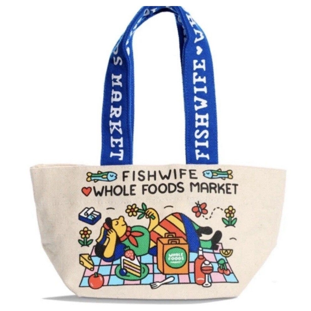 Fishwife Micro Tote! NWT Whole Foods Collab.